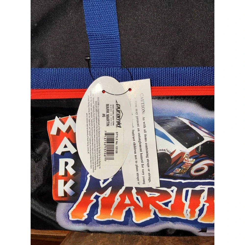 NASCAR‎ 2000 Mark Martin Vintage #6 Valvoline Duffle Bag Travel Gym NWT